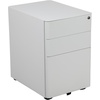 image:imageFlash Furniture Wren Ergonomic 3Drawer Mobile Locking Filing Cabinet with AntiTilt Mechanism and Hanging Drawer for Legal amp Letter Files WhiteWhite