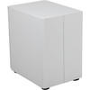 image:imageFlash Furniture Wren Ergonomic 3Drawer Mobile Locking Filing Cabinet with AntiTilt Mechanism and Hanging Drawer for Legal amp Letter Files WhiteWhite