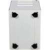image:imageFlash Furniture Wren Ergonomic 3Drawer Mobile Locking Filing Cabinet with AntiTilt Mechanism and Hanging Drawer for Legal amp Letter Files WhiteWhite