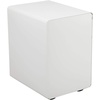 image:imageFlash Furniture Wren Ergonomic 3Drawer Mobile Locking Filing Cabinet with AntiTilt Mechanism and Hanging Drawer for Legal amp Letter Files WhiteWhite