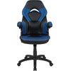image:imageFlash Furniture X10 Gaming Chair Racing Office Ergonomic Computer PC Adjustable Swivel Chair with Flipup Arms CamouflageBlack LeatherSoftBlue