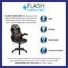 image:imageFlash Furniture X10 Gaming Chair Racing Office Ergonomic Computer PC Adjustable Swivel Chair with Flipup Arms CamouflageBlack LeatherSoftCamouflage