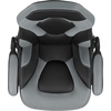 image:imageFlash Furniture X10 Gaming Chair Racing Office Ergonomic Computer PC Adjustable Swivel Chair with Flipup Arms CamouflageBlack LeatherSoftGrey