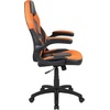 image:imageFlash Furniture X10 Gaming Chair Racing Office Ergonomic Computer PC Adjustable Swivel Chair with Flipup Arms CamouflageBlack LeatherSoftOrange