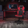 image:imageFlash Furniture X10 Gaming Chair Racing Office Ergonomic Computer PC Adjustable Swivel Chair with Flipup Arms CamouflageBlack LeatherSoftRed