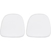 image:imageFlash Furniture August Kids Soft White Fabric Chiavari Chair CushionSet of 1 Pack of 2
