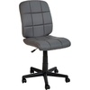 image:imageFlash Furniture Clayton MidBack Purple Quilted Vinyl Swivel Task Office ChairGrey