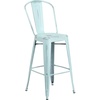 Distressed Green-blue