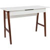 White/Walnut