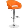 Orange Vinyl/Chrome Frame