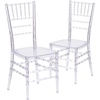 image:imageFlash Furniture Flash Elegance Crystal Ice Stacking Chiavari ChairSet of 2