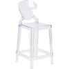 image:imageFlash Furniture Ghost Counter Stool with Tear Back in Transparent CrystalPack of 1