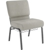 Gray Dot Patterned Fabric/Silver Vein Frame