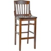image:imageFlash Furniture HERCULES Series School House Back Walnut Wood Restaurant BarstoolWalnut