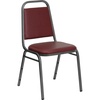 Burgundy Vinyl/Silver Vein Frame