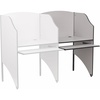 image:imageFlash Furniture Jordan AddOn Study Carrel in Nebula Grey FinishNebula Grey