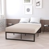 image:imageFlash Furniture Lana 14 Inch Metal Platform Bed Frame  No Box Spring Needed with Steel Slat Support and Quick Lock Functionality TwinTwin