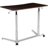 image:imageFlash Furniture Merritt SitDown StandUp Dark Wood Grain Computer Ergonomic Desk with 37375W Top Adjustable Range 29  4075Dark Wood Grain