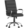 Black Leathersoft/Chrome Frame