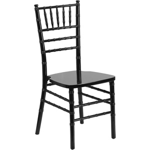 image:imageFlash Furniture 2 Pack HERCULES Series White Wood Chiavari ChairBlack