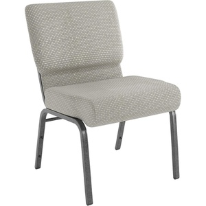 image:imageFlash Furniture 4 Pack HERCULES Series 21W Church Chair in Dark Gray Fabric  Silver Vein FrameGray Dot FabricSilver Vein Frame