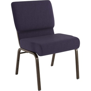 image:imageFlash Furniture 4 Pack HERCULES Series 21W Church Chair in Dark Gray Fabric  Silver Vein FrameRoyal Purple FabricGold Vein Frame
