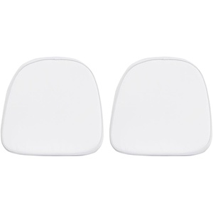 image:imageFlash Furniture August Kids Soft White Fabric Chiavari Chair CushionSet of 1 Pack of 2