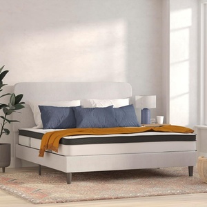image:imageFlash Furniture Capri Comfortable Sleep 10 Hybrid Pocket Spring and Foam Mattress in a Box Foam Pocket Spring Hybrid Mattress QueenKing