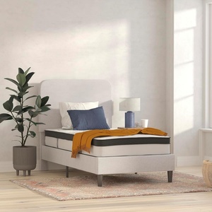 image:imageFlash Furniture Capri Comfortable Sleep 10 Hybrid Pocket Spring and Foam Mattress in a Box Foam Pocket Spring Hybrid Mattress QueenTwin