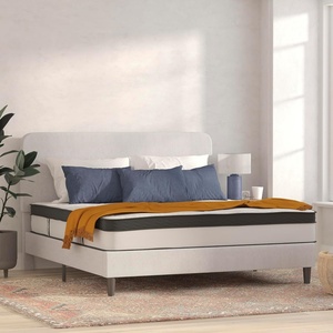 image:imageFlash Furniture Capri Comfortable Sleep 12 Hybrid Pocket Spring and Foam Mattress in a Box Foam Pocket Spring Hybrid Mattress for Pressure Relief QueenKing
