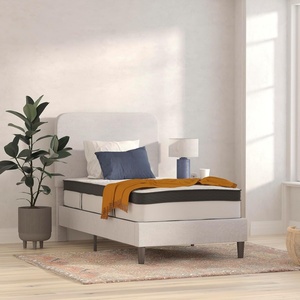 image:imageFlash Furniture Capri Comfortable Sleep 12 Hybrid Pocket Spring and Foam Mattress in a Box Foam Pocket Spring Hybrid Mattress for Pressure Relief QueenTwin