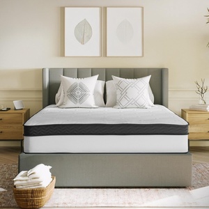 image:imageFlash Furniture Capri Comfortable Sleep 12 Hybrid Pocket Spring and Foam Mattress in a Box Foam Pocket Spring Hybrid Mattress for Pressure Relief QueenQueen