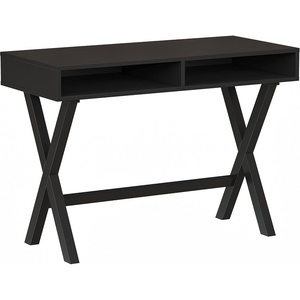 image:imageFlash Furniture Darla Computer Desk  White Home Office Desk with Storage Drawer  42 Long Writing Desk for BedroomBlack