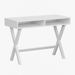 image:imageFlash Furniture Darla Computer Desk  White Home Office Desk with Storage Drawer  42 Long Writing Desk for BedroomWhite