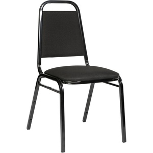 image:imageFlash Furniture HERCULES Series Trapezoidal Back Stacking Banquet Chair in Burgundy Vinyl  Silver Vein FrameBlack FabricBlack Frame
