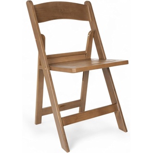 image:imageFlash Furniture Hercules Commercial IndoorOutdoor Folding Event Chair Wood Look WeatherResistant Lightweight Design Versatile Use Set of 4 ChestnutChestnut