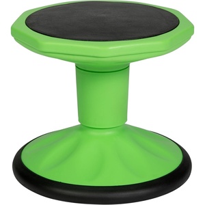 image:imageFlash Furniture Lucas Fixed Height Active Wobble Stool 14 Inch Seat Height Classroom Flexible Seating Elementary Wobble Chair for Kids Wiggle Seat for Sensory Kids BlueGreen