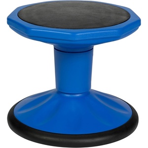 image:imageFlash Furniture Lucas Fixed Height Active Wobble Stool 14 Inch Seat Height Classroom Flexible Seating Elementary Wobble Chair for Kids Wiggle Seat for Sensory Kids BlueBlue