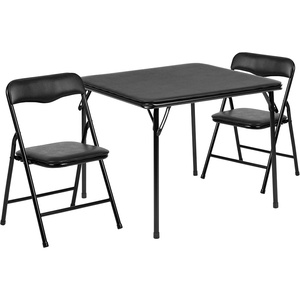 image:imageFlash Furniture Mindy Kids Navy 5 Piece Folding Table and Chair SetBlack