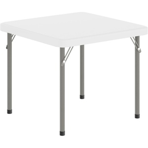 image:imageFlash Furniture Paige 24x24 Kids Folding Table with Locking Legs Commercial Grade Table Recommended for Ages 24 in Granite GrayGranite White