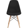 image:imageFlash Furniture 2 Pack Elon Series Milan Patchwork Fabric Chair with Wooden LegsGenoa Black