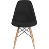 image:imageFlash Furniture 2 Pack Elon Series Milan Patchwork Fabric Chair with Wooden LegsGenoa Black