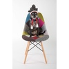 image:imageFlash Furniture 2 Pack Elon Series Milan Patchwork Fabric Chair with Wooden LegsMilan Patchwork