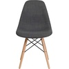image:imageFlash Furniture 2 Pack Elon Series Milan Patchwork Fabric Chair with Wooden LegsSiena Gray