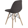 image:imageFlash Furniture 2 Pack Elon Series Milan Patchwork Fabric Chair with Wooden LegsSiena Gray