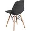 image:imageFlash Furniture 2 Pack Elon Series Milan Patchwork Fabric Chair with Wooden LegsSiena Gray