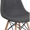 image:imageFlash Furniture 2 Pack Elon Series Milan Patchwork Fabric Chair with Wooden LegsSiena Gray