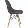 image:imageFlash Furniture 2 Pack Elon Series Milan Patchwork Fabric Chair with Wooden LegsSiena Gray
