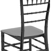 image:imageFlash Furniture 2 Pack HERCULES Series Champagne Resin Stacking Chiavari ChairBlack