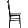 image:imageFlash Furniture 2 Pack HERCULES Series Champagne Resin Stacking Chiavari ChairBlack